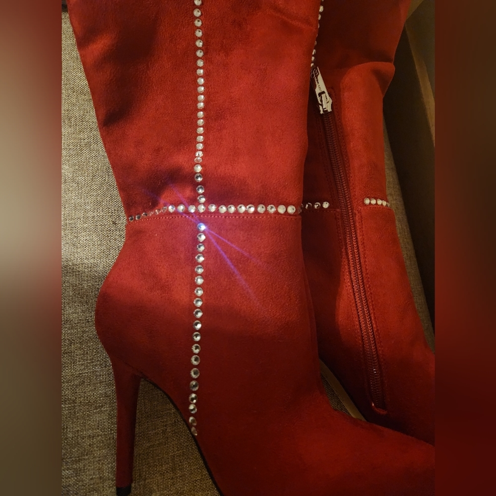 NIB Rhinestone boot - Picture 4 of 7